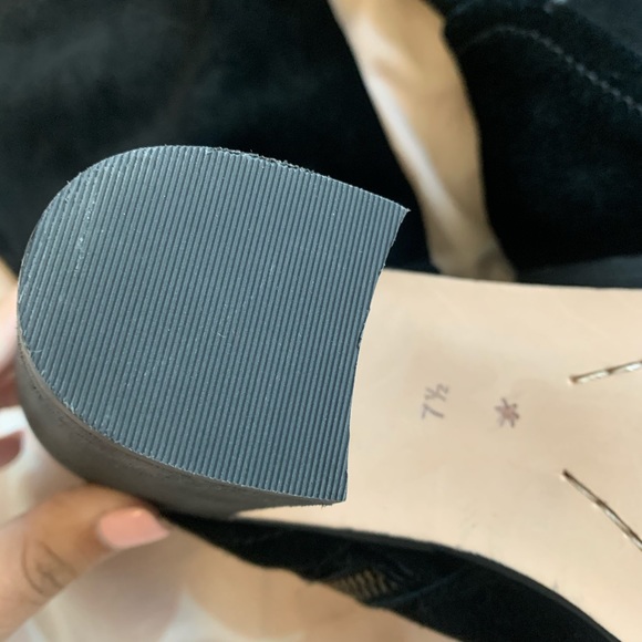 Black Suede Splendid Boots - Picture 2 of 5